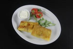 Млинці з куркою та грибами
